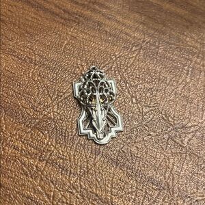 Vintage Style Silver Brooch